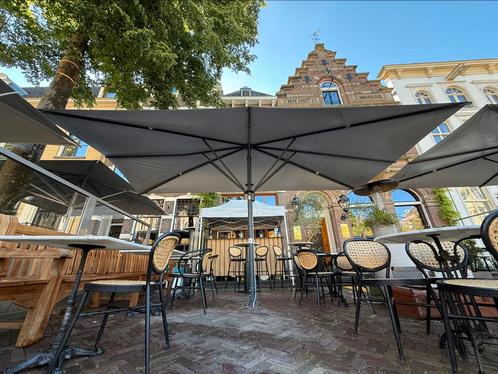 Xterior Horeca Storm Parasols, Tuin en Terras, Parasols, Gebruikt, Stokparasol, Meer dan 4 meter, Waterdicht, Ophalen
