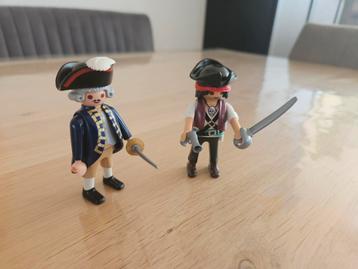 Playmobil 6846, piraat en soldaat beschikbaar voor biedingen