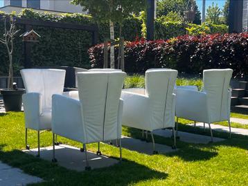 6 verstelbare lederen stoelen - Euro 75,00 beschikbaar voor biedingen