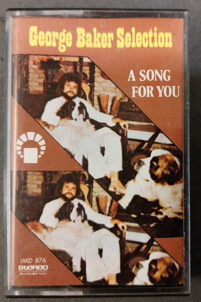 George Baker Selection CASSETTE Saoedi Arabie - ZELDZAAM !, Cd's en Dvd's, Cassettebandjes, Gebruikt, Voorbespeeld, Pop, 1 bandje