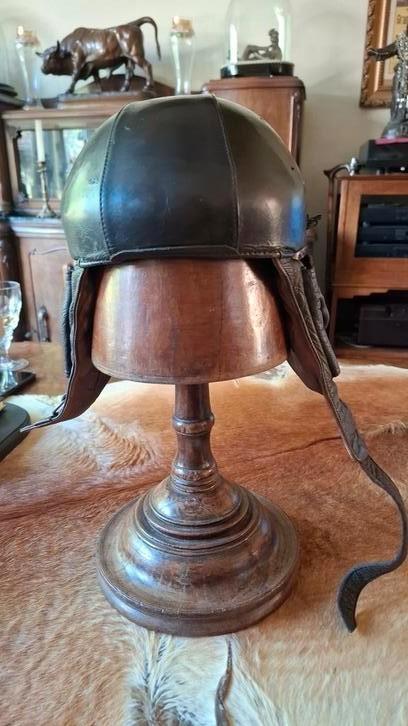 Piloten helm . Frans., Verzamelen, Militaria | Tweede Wereldoorlog, Luchtmacht, Helm of Baret, Ophalen of Verzenden