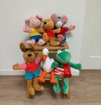 Complete set handpoppen kikker en vriendjes Max Velthuijs, Kinderen en Baby's, Speelgoed | Knuffels en Pluche, Ophalen of Verzenden