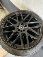 Mercedes Velgen met Winterbanden breedset, Auto-onderdelen, Banden en Velgen, 19 inch, Gebruikt, Banden en Velgen, Personenwagen