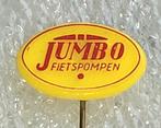 Vintage Jumbo Fietspompen Speldje, Ophalen of Verzenden, Gebruikt, Overige onderwerpen, Speldje of Pin