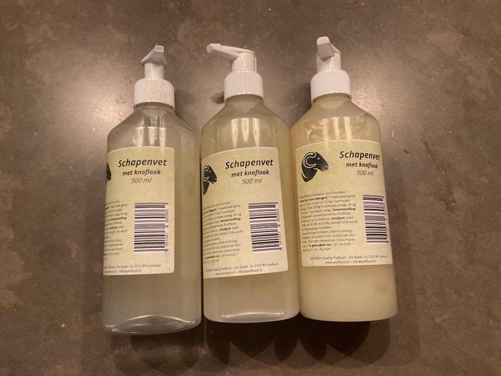 Schapenvet met knoflook, Dieren en Toebehoren, Dierenvoeding, Hond, Ophalen