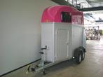 Nieuwe Humbaur Single alu Roze. incl zadelkamer. AANBIEDING, Dieren en Toebehoren, Niet ingevuld, 1½-paards trailer, Ophalen, Niet ingevuld