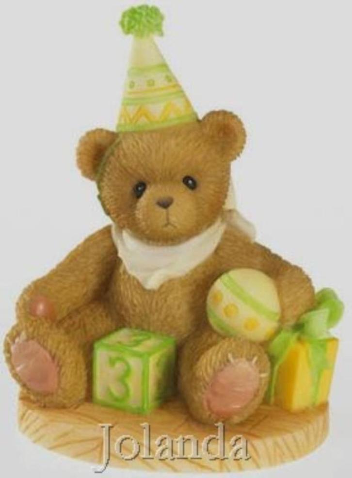 Cherished Teddies Age 3 (nieuw), Verzamelen, Beren en Cherished Teddies, Nieuw, Beeldje, Cherished Teddies, Ophalen of Verzenden