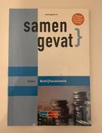 Samengevat bedrijfseconomie Havo, Boeken, Schoolboeken, Ophalen of Verzenden, Zo goed als nieuw, HAVO, Bedrijfseconomie of M&O