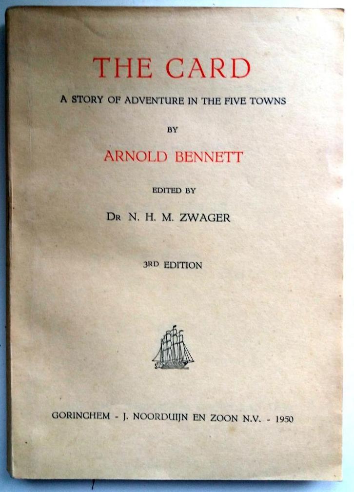 Arnold Bennett - The Card (ENGELSTALIG), Antiek en Kunst, Antiek | Boeken en Bijbels, Ophalen of Verzenden
