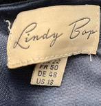Lindy Bop jurk maat 48[v], Blauw, Maat 46/48 (XL) of groter, Ophalen of Verzenden, Zo goed als nieuw