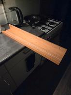 2 Wandplanken Schilderijenplank Bamboe 75 cm, Ophalen of Verzenden, Zo goed als nieuw