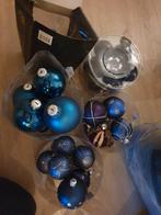 Kerstballen blauw, Diversen, Ophalen, Zo goed als nieuw