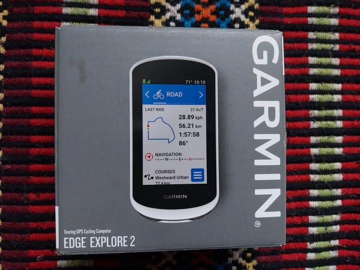 Garmin Edge Explore 2 Fietscomputer van Tante Brocante, Fietsen en Brommers, Fietsaccessoires | Fietscomputers, Zo goed als nieuw
