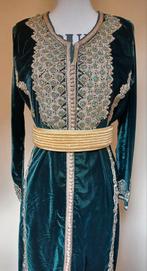 Te koop mobra jurk caftan kaftan marokkaanse jurk tekchita, Ophalen of Verzenden, Zo goed als nieuw, Groen, Overige typen