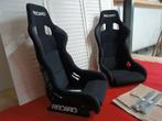 RECARO PROF SPG XL ZWART VELOURS KUIPSTOELEN 2 STUKS SET, Ophalen, Nieuw