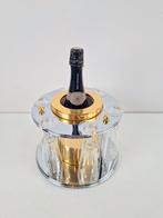 Hans Turnwald Freddotherm Champagnekoeler kristal messing 60, Frankrijk, Ophalen of Verzenden, Champagne, Zo goed als nieuw