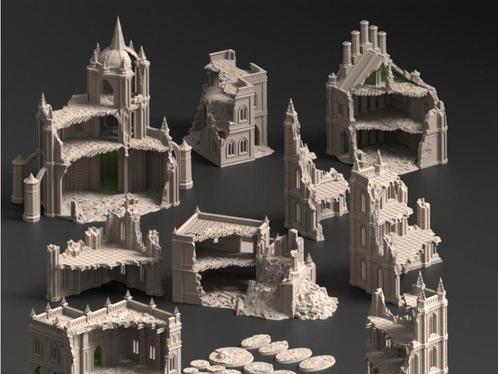 3d print tabletop terrein op aanvraag, Hobby en Vrije tijd, Wargaming, Nieuw, Figuurtje(s), Ophalen of Verzenden