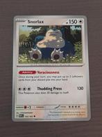 151 143/165 snorlax, Ophalen of Verzenden, Zo goed als nieuw, Losse kaart