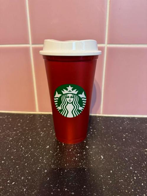 Starbucks herbruikbare beker ~ NIEUW, Verzamelen, Merken en Reclamevoorwerpen, Nieuw, Ophalen of Verzenden