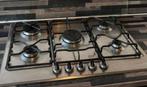 Whirlpool 5-pits gaskookplaat, Witgoed en Apparatuur, Kookplaten, Ophalen, Gebruikt, Inbouw, Gas