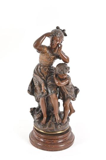 antieke sculpture brons beschikbaar voor biedingen