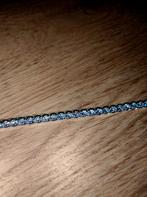 Diamante (Moisannite) Armband 19 cm – 5 mm Breed – Nieuw, Ophalen of Verzenden, Nieuw, Zilver