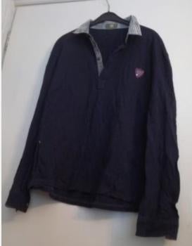 Als Nieuw polo shirt Longsleeve trui Zwart ICEBERG XXXL 3XL, Verzenden, Zwart, Overige maten, Zo goed als nieuw