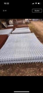 Aanbieding gegalvaniseerde GAASMATTEN/bouwstaalmatten, Ophalen, Nieuw, 20 meter of meer