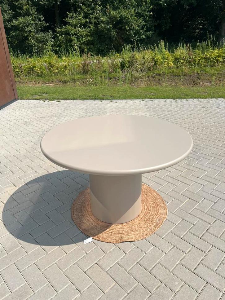 Ronde Eettafel Japandi Stijl, Huis en Inrichting, Tafels | Eettafels, Nieuw, 100 tot 150 cm, 100 tot 150 cm, Vijf personen of meer