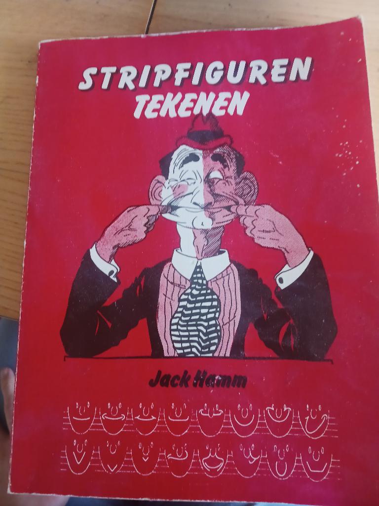 Vintage boek stripfiguren tekenen, Boeken, Hobby en Vrije tijd, Gelezen, Tekenen en Schilderen, Ophalen of Verzenden