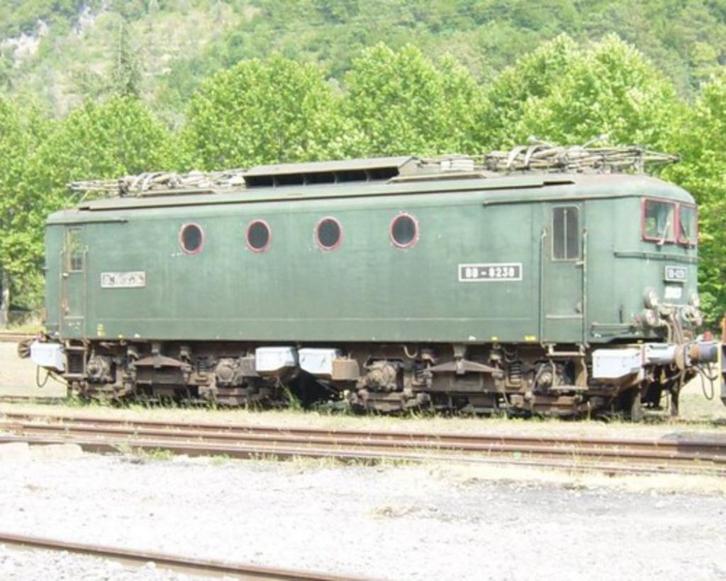 JEP spoor 0 Franse zware metalen eloc BB 8101 SNCF jaren 50, Hobby en Vrije tijd, Modeltreinen | Overige schalen, Gebruikt, Locomotief