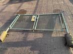 Hek dubbele poort, Tuin en Terras, Ophalen of Verzenden, Zo goed als nieuw, IJzer