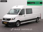 MAN TGE 3.140 Dubbel Cabine L4H3 Trekhaak Navi Airco Cruise, Stof, Gebruikt, Euro 6, 4 cilinders