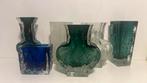 Verzameling vintage ijs vazen glas, Antiek en Kunst, Antiek | Glas en Kristal, Ophalen of Verzenden