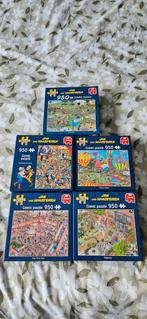 5 Jan van Haasteren puzzels van 950 stukjes, Ophalen of Verzenden, 500 t/m 1500 stukjes, Gebruikt
