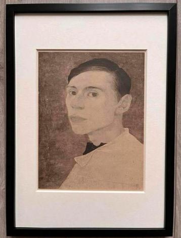 Jan Mankes 1889-1920 / Heliogravure Zelfportret 1923 beschikbaar voor biedingen