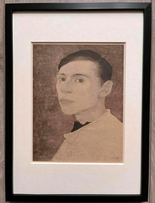 Jan Mankes 1889-1920 / Heliogravure Zelfportret 1923, Antiek en Kunst, Kunst | Etsen en Gravures, Ophalen of Verzenden