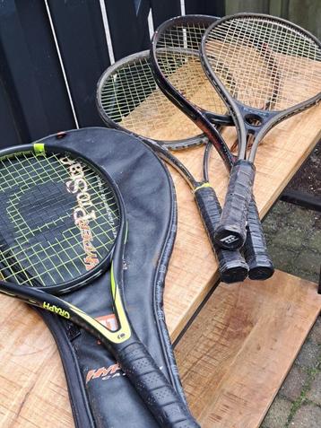 tennisrackets beschikbaar voor biedingen
