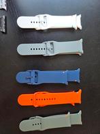 Horlogebandjes Samsung galaxy 8 watch- Set van 5, Ophalen of Verzenden, Zo goed als nieuw, Wit, Kunststof of Plastic
