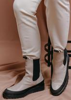 Ivylee laarzen mt. 41 met immitatie bont *NIEUW*, Beige, Lage of Enkellaarzen, Nieuw, Ophalen of Verzenden