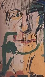 J-M BASQUIAT : XXL-lithografie. Wordt geleverd met lijst., Ophalen of Verzenden