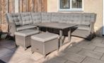 Intenso Loungeset - Bank, Tafel & Hockers, Tuin en Terras, Ophalen