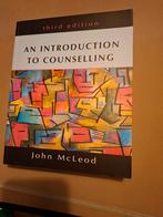An introduction to counseling, john mcleod, Ophalen of Verzenden, Zo goed als nieuw, Economie en Marketing