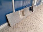 Keukenblad met wasbak, beton look kunststof, Ophalen of Verzenden