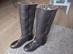 Leren Dames Laarzen m 39.5, Kleding | Dames, Schoenen, Ophalen of Verzenden, Zo goed als nieuw, Bruin, Hoge laarzen