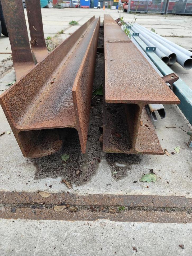HEA 220 balken, 2 stuks met lengte 7600 mm, Doe-het-zelf en Verbouw, Metalen, Gebruikt, IJzer, Ophalen