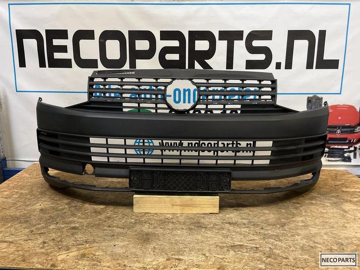 VOLKSWAGEN TRANSPORTER MULTIVAN T6 VOORBUMPER BUMPER ORIGINE, Auto-onderdelen, Carrosserie en Plaatwerk, Bumper, Volkswagen, Gebruikt