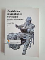 Basisboek journalistiek schrijven, Boeken, Studieboeken en Cursussen, Ophalen of Verzenden, Gelezen, HBO, Henk Asbreuk, Addie de Moor