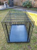 Hondenbench XL met 2 schuifdeuren en verkleiner, Ophalen, Zo goed als nieuw, 75 tot 110 cm, 65 tot 100 cm
