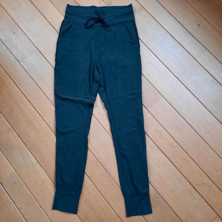 G-MAXX travel broek groen met zwart maat S - nieuw -, Kleding | Dames, Broeken en Pantalons, Nieuw, Maat 36 (S), Groen, Lang, Ophalen of Verzenden